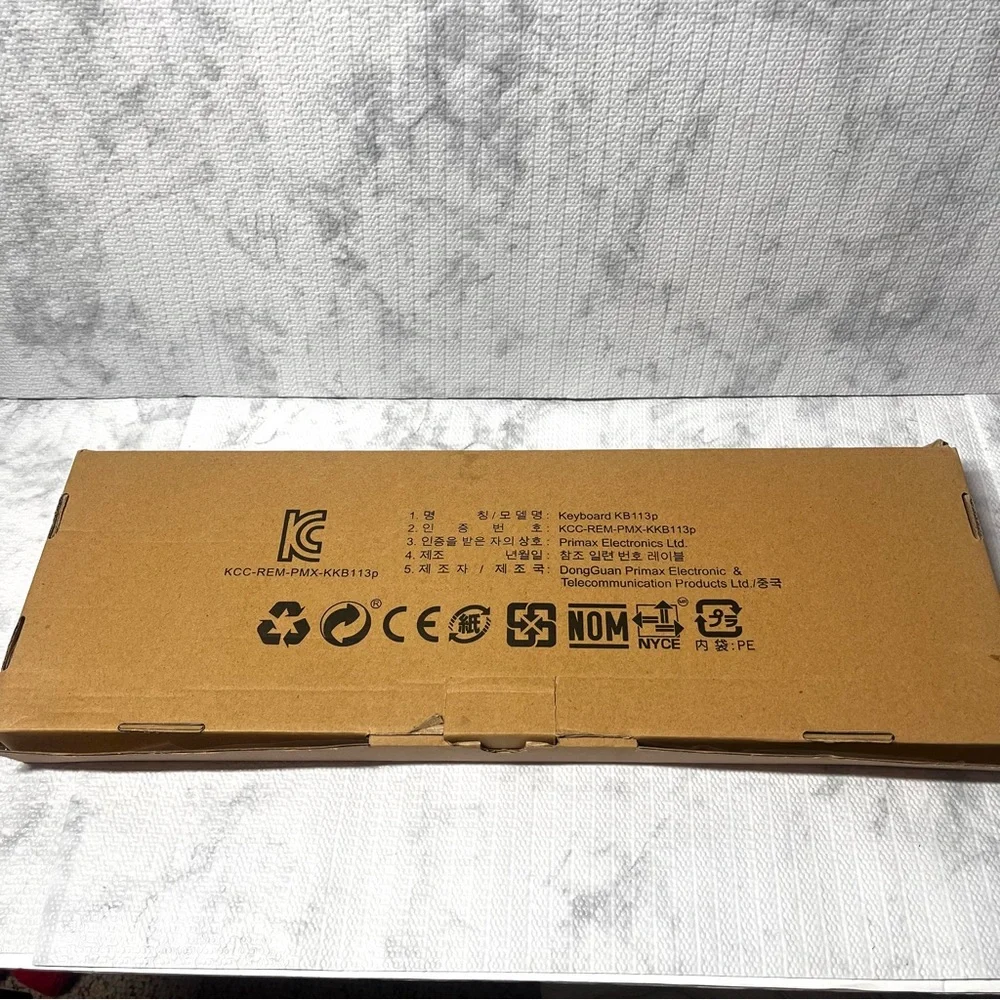 Dell wired keyboard KB113p. New in Box